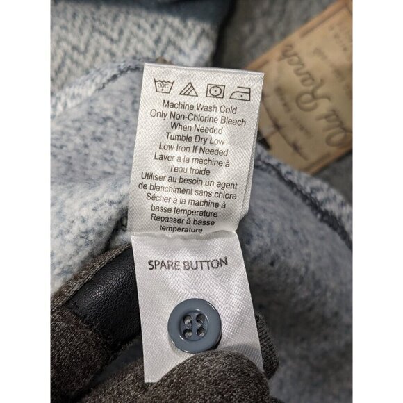 Old Ranch Talvi Pullover Shirt Medium Long Sleeve Sweater Fleece Baseball Raglan - Picture 13 of 13